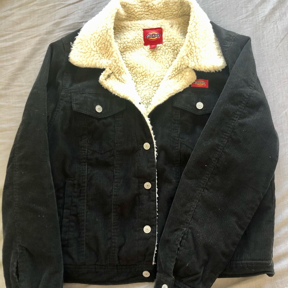 Dickies Faux Shearling Lined Corduroy Jacket
